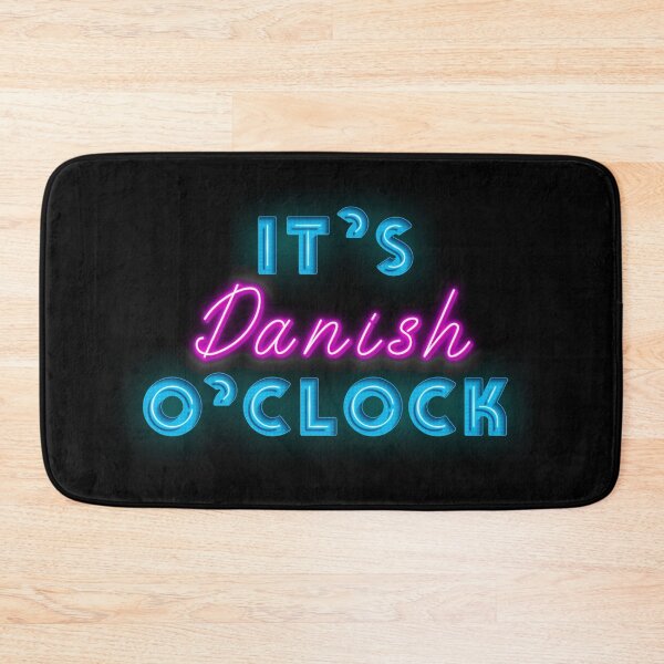 Item preview, It is Danish O`clock Cool Neon Sign For Denmark Fan designed and sold by Urosek.