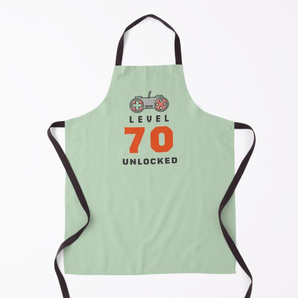 Aperçu de l'œuvre Niveau 70 débloqué, cadeau d'anniversaire pour 70 ans, cadeau d'anniversaire amusant pour la famille et les amis créée et vendue par Boom-llqb.