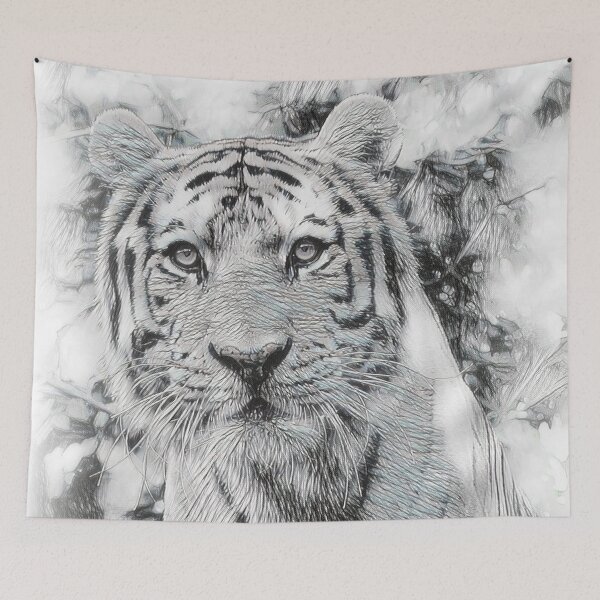 Item preview, Curious Tiger designed and sold by ReneeKennedy.