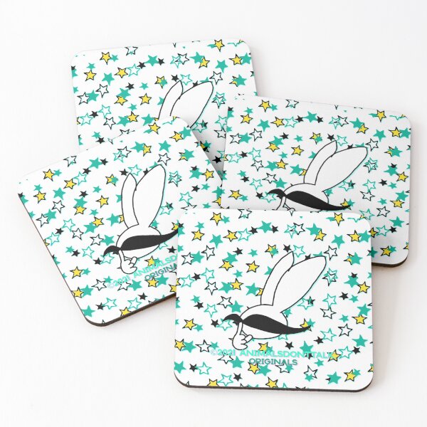 Item preview, Mr Moustache Rabbit Originals designed and sold by ANIMALSDONTTALK.