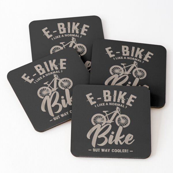 Item preview, E-bike like a normal bike but way cooler mountainbike Gifts - Cycling designed and sold by begin-again.