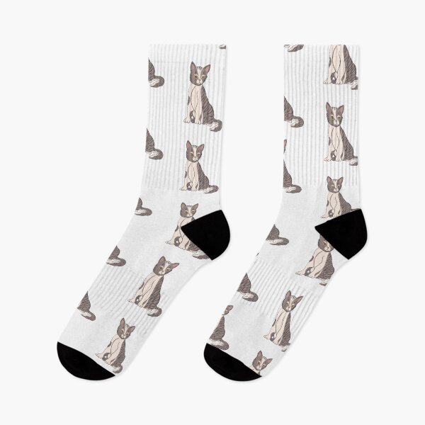 Item preview, Copy of  The Cute cat gray  designed and sold by nadihdesigner.
