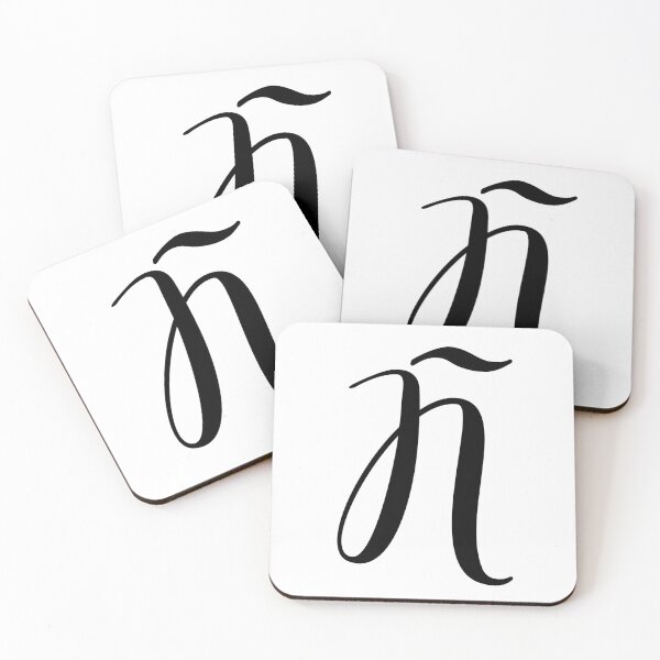 Item preview, Italic monogram letter Ñ designed and sold by JustSeasons.