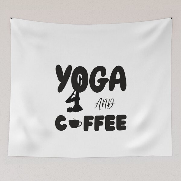 Item preview, Yoga and Coffee designed and sold by yousseftalat2.