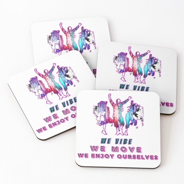 Item preview, we vibe we move we enjoy ourselves positive good vibes  designed and sold by Havic  Tees.