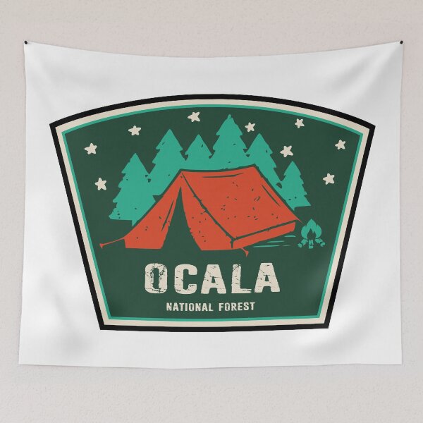Item preview, Ocala National Forest Camping designed and sold by Esskay Designs.