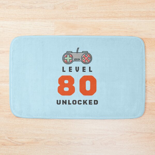 Artikelvorschau, Level 80 entsperrt Retro, lustiger Videospieler 80. Geburtstagsgeschenk, 80 Jahre alt Vintage entworfen und verkauft von Boom-llqb.
