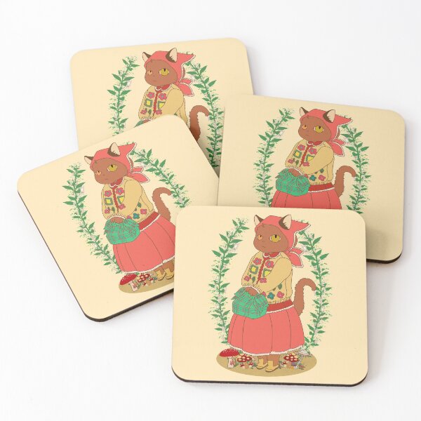 Item preview, Cottagecore Aesthetic Neko The Forager designed and sold by allincolors.