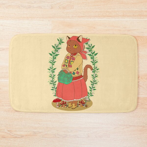 Item preview, Cottagecore Aesthetic Neko The Forager designed and sold by allincolors.