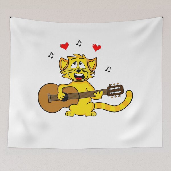Item preview, Cat Play Guitar designed and sold by shopcom.
