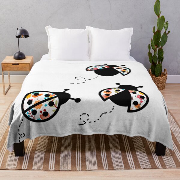 Item preview, Ladybug flowers designed and sold by SAS4rt.