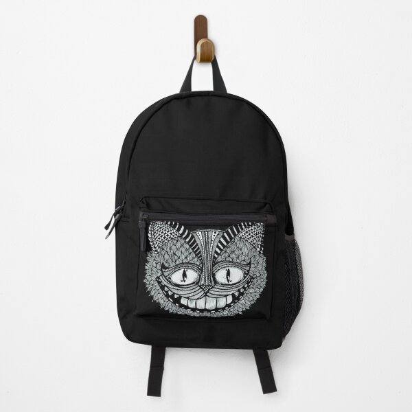 Item preview, Cheshire Cat blue - Alice in wonderland - zentangle designed and sold by EmoodleDoodle.
