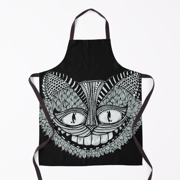 Item preview, Cheshire Cat blue - Alice in wonderland - zentangle designed and sold by EmoodleDoodle.