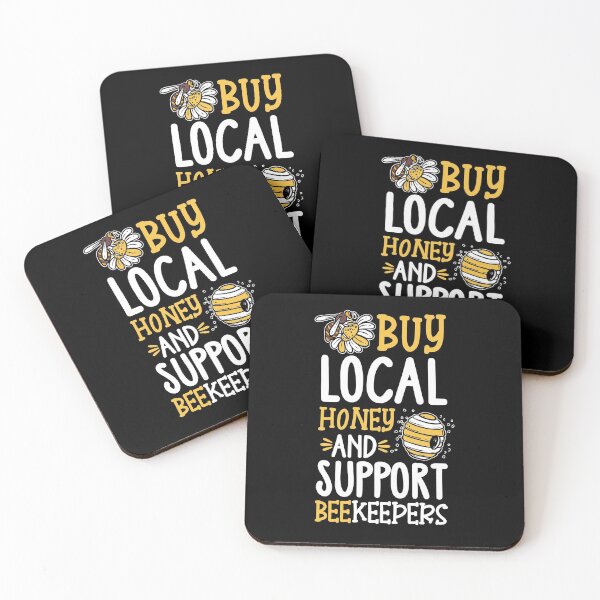 Item preview, Buy Local Honey - Support Beekeepers designed and sold by SuperStuffStore.