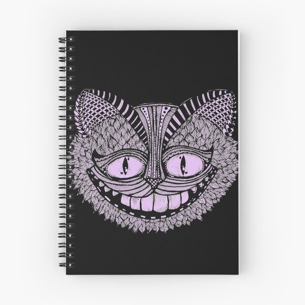 Item preview,  Cheshire Cat purple - Alice in wonderland - zentangle designed and sold by EmoodleDoodle.