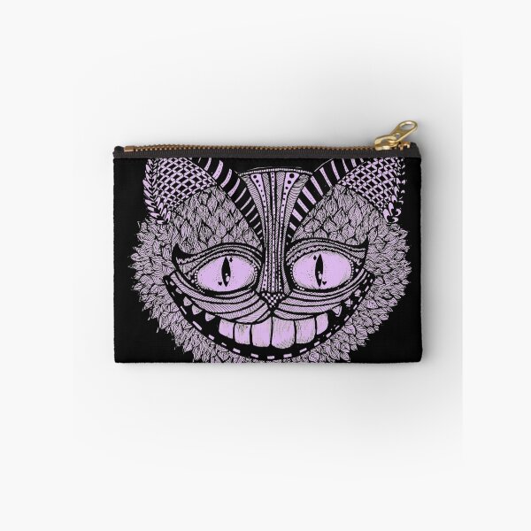 Item preview,  Cheshire Cat purple - Alice in wonderland - zentangle designed and sold by EmoodleDoodle.