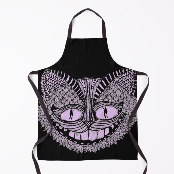 Item preview, Cheshire Cat purple - Alice in wonderland - zentangle designed and sold by EmoodleDoodle.