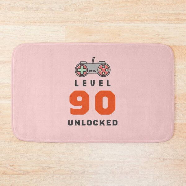Item preview, Level 90 Unlocked Retro, Funny Video Gamer 90th Birthday Gift, 90 Years Old Vintage designed and sold by Boom-llqb.