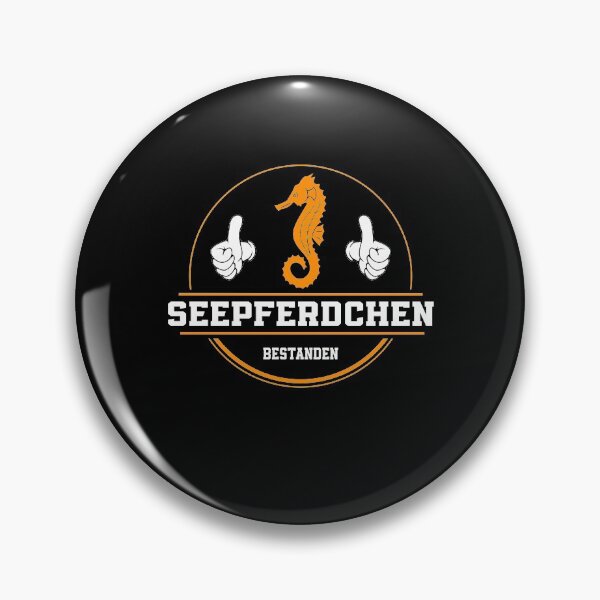 Item preview, Swimming Badge Seahorses Passed Swimming designed and sold by besTmanuFacture.