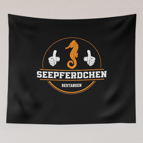 Item preview, Swimming Badge Seahorses Passed Swimming designed and sold by besTmanuFacture.