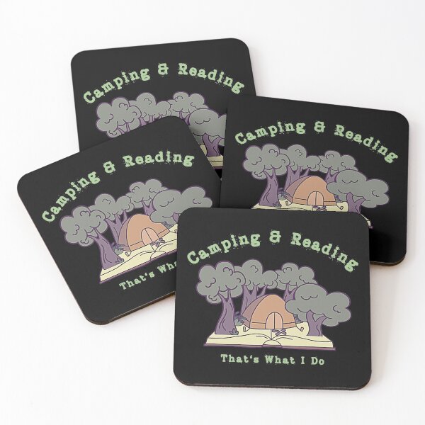 Item preview, Camping And Reading, That Is What I Do designed and sold by Birdhead.