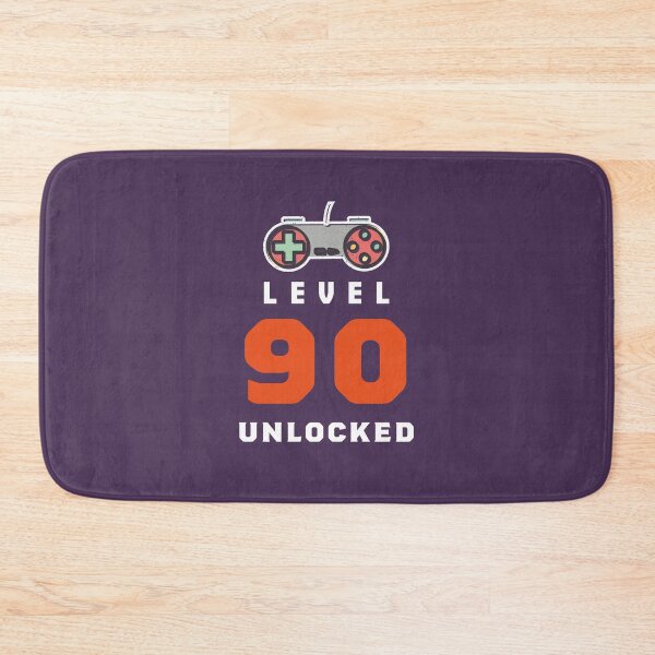 Item preview, Level 90 Unlocked Retro, Funny Video Gamer 90th Birthday Gift, 90 Years Old Vintage designed and sold by Boom-llqb.