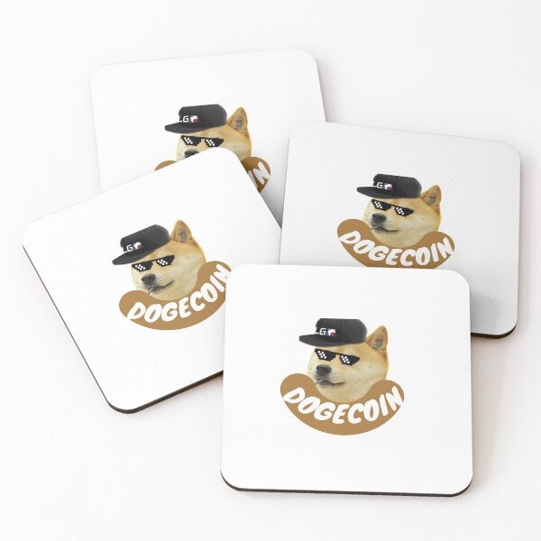 Item preview, Dogecoin Cool T-shirt designed and sold by 77ART.