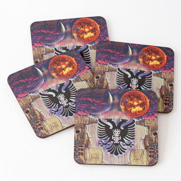 Item preview, Albania, Águila bicéfala, Sol, Luna designed and sold by NYCM.