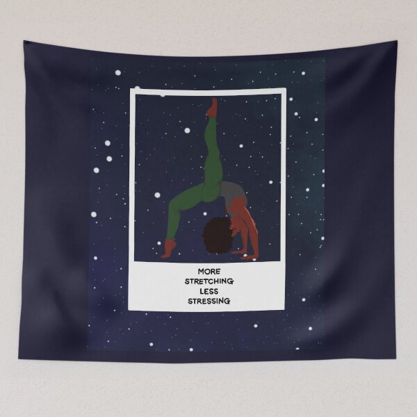 Item preview, More stretching less stretching yoga. designed and sold by Weather gifts .