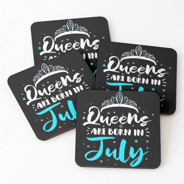 Item preview, Queens are born in July designed and sold by meedTee.