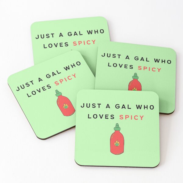 Item preview, Just a Gal Who Loves Spicy  designed and sold by Printed-Goodies.