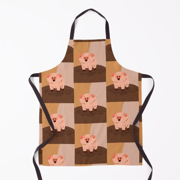 Item preview, Funny Pig Happy in the mud designed and sold by Curlyredflowers.