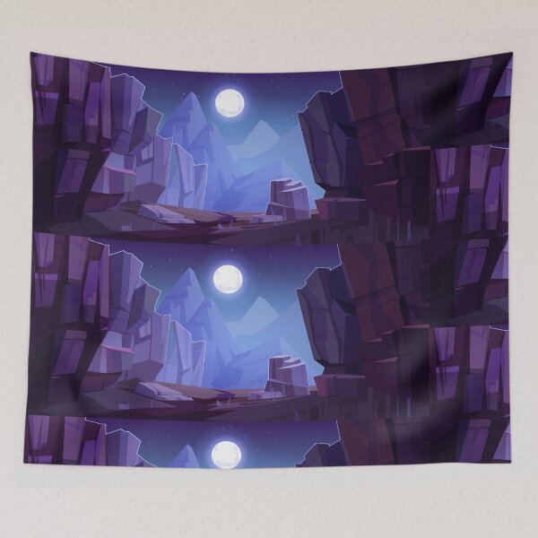 Item preview, Beautiful moon and dramatic night designed and sold by DopeDesign111.