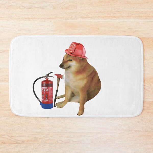 Item preview, Firefighter Cheems designed and sold by SciathDe.