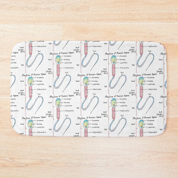 Item preview, Human Sperm Colourful Cute Accurate designed and sold by labstud.