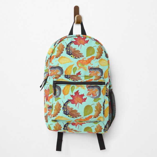 Item preview, Salamander Leaves Watercolor Pattern- Light Blue designed and sold by Casey Wilkinson.