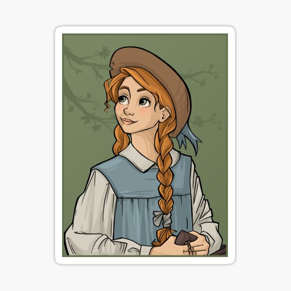 Anne Shirley Sticker