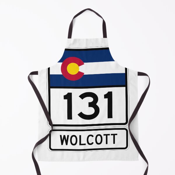 Item preview, CO - 131 Wolcott Colorado Road Sign designed and sold by NewNomads.