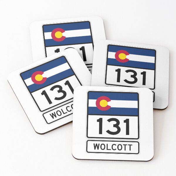Item preview, CO - 131 Wolcott Colorado Road Sign designed and sold by NewNomads.