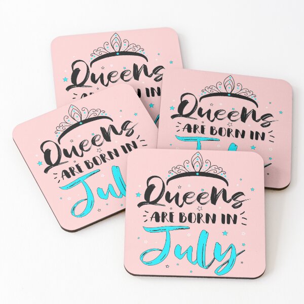 Item preview, Queens are born in July designed and sold by meedTee.