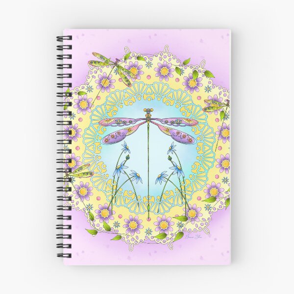 Item preview, My Violet Damselfly designed and sold by Bonnie Shaw.