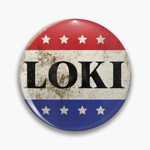 Item preview, Loki President Loki Button designed and sold by CamiloAlba.