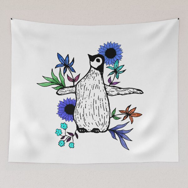 Item preview, Botanical penguin designed and sold by hvasilevshop.