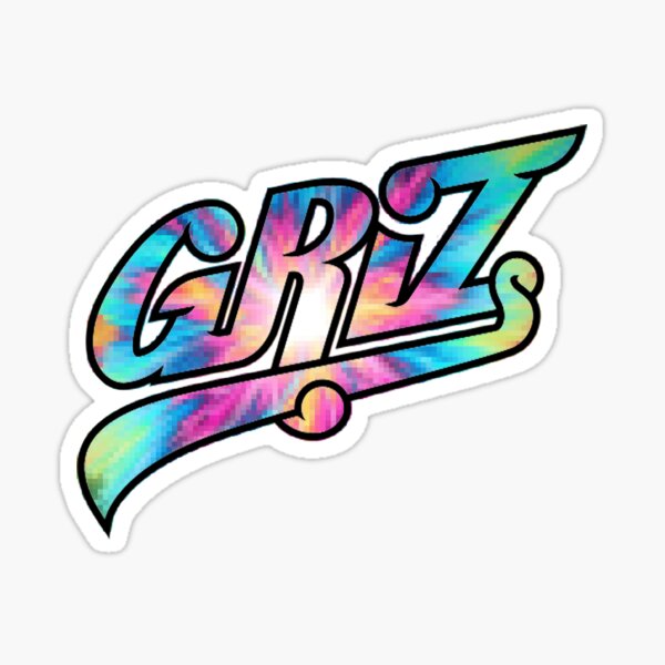 Item preview, GRiZ-Logo - Regenbogen-Pixel-Batikdruck designed and sold by arishatz.