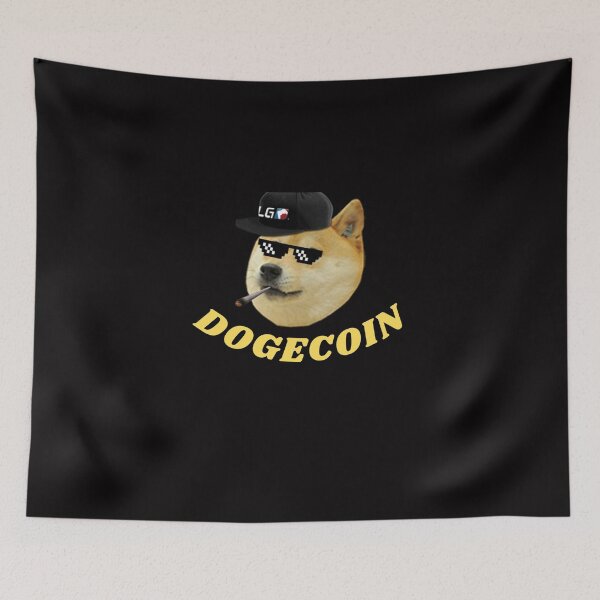 Item preview,  Dogecoin Cool T-shirt designed and sold by 77ART.