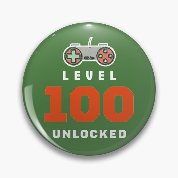Item preview, Level 100 Unlocked Retro, Funny Video Gamer 100th Birthday Gift, 100 Years Old Vintage designed and sold by Boom-llqb.
