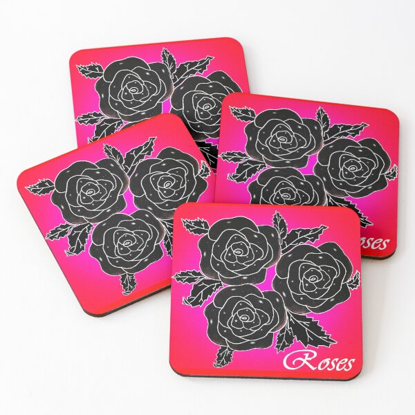 Item preview, Black roses  designed and sold by Shirley cute art .