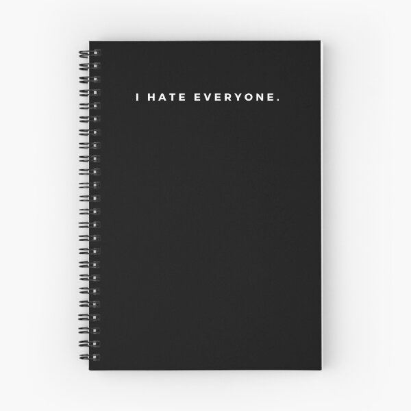 Item preview, I hate everyone. - relatable and quirky graphic design designed and sold by I N U Y O . C O.