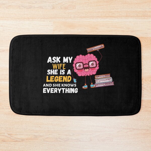 Item preview, Copy of Copy of Copy of Ask My Wife She Knows Everything designed and sold by CareChoice.