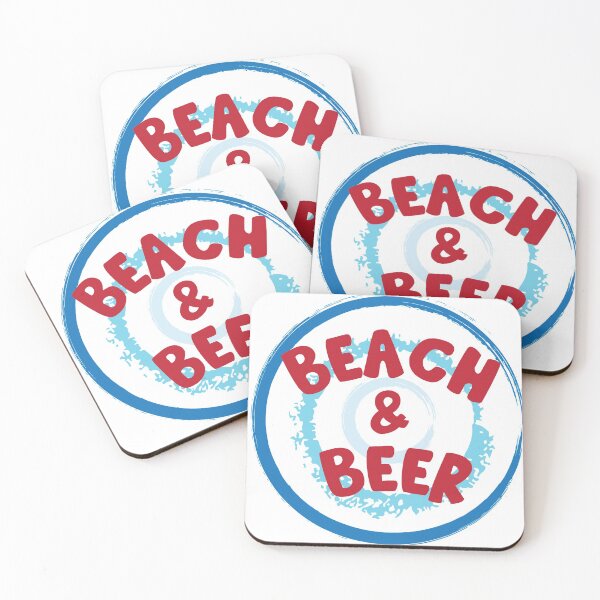 Item preview, Beach And Beer Simple designed and sold by SavierPODMerch.